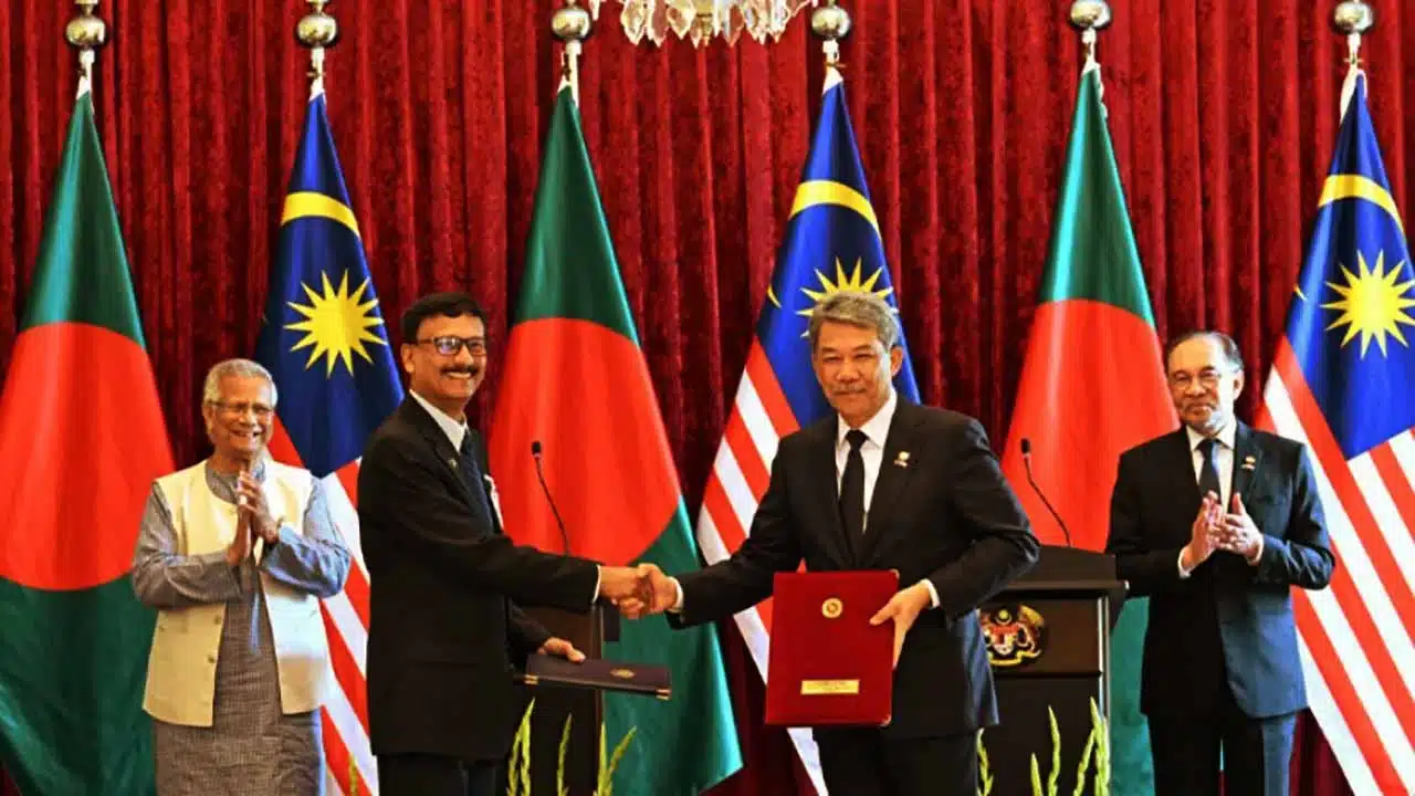 পাঁচটি সমঝোতা স্মারক ও তিনটি নোট বিনিময় সই মধ্যে বাংলাদেশ ও মালয়েশিয়া 2 পাঁচটি সমঝোতা স্মারকর